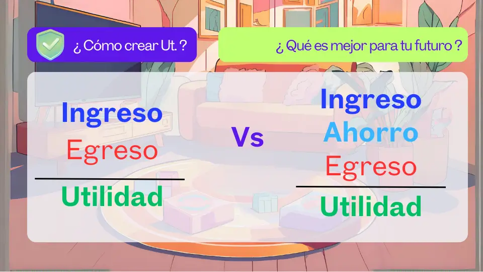 Fórmula con el ahorro